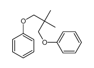 (2,2-dimethyl-3-phenoxypropoxy)benzene结构式