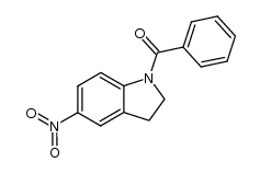 1-benzoyl-5-nitro-indoline Structure