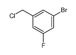 3-Bromo-5-fluorobenzyl chloride结构式