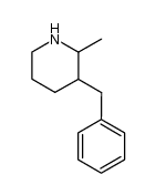 3-benzyl-2-methyl-piperidine Structure
