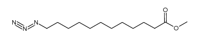 methyl 12-azidododecanoate结构式