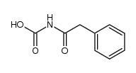 phenylacetylcarbamic acid Structure