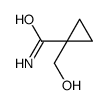 1-(羟基甲基)环丙烷羧酰胺结构式