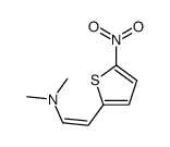 N,N-dimethyl-2-(5-nitrothiophen-2-yl)ethenamine Structure