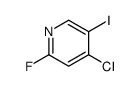 4-Chloro-2-fluoro-5-iodopyridine结构式
