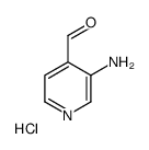 3-AMINOISONICOTINALDEHYDE HYDROCHLORIDE Structure