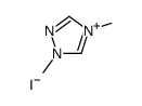 1,4-二甲基-1H-1,2,4-三氮唑-4-鎓碘化物结构式