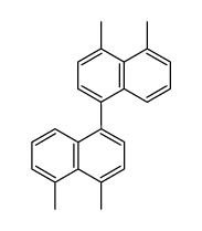 4,4',5,5'-tetramethyl-1,1'-binaphthalene结构式