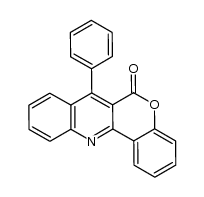 7-phenyl-6H-chromeno[4,3-b]quinolin-6-one结构式