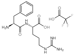 H-Phe-Arg-OH trifluoroacetate salt Structure