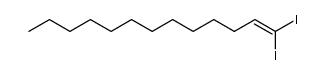 1,1-diiodotridec-1-ene结构式