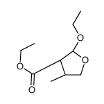 3-Furancarboxylicacid,2-ethoxytetrahydro-4-methyl-,ethylester,(2alpha,3bta,4alpha)-(9CI)结构式