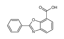 2-phenyl-1,3-benzoxazole-7-carboxylic acid Structure