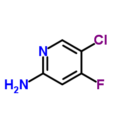 5-Chloro-4-fluoropyridin-2-amine Structure