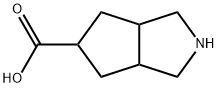 八氢环戊二烯并[C]吡咯-5-羧酸结构式