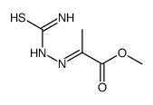 methyl 2-(carbamothioylhydrazinylidene)propanoate结构式