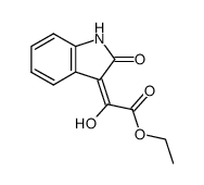 ethyl (2-oxoindolin-3-yl)glyoxylate Structure