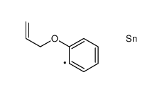 trimethyl-(2-prop-2-enoxyphenyl)stannane结构式