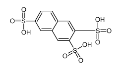 naphthalene-2,3,6-trisulfonic acid Structure