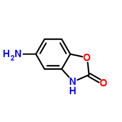 5-氨基-2,3-二氢-1,3-苯并恶唑-2-酮结构式