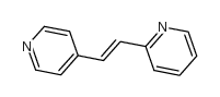 (E)-2-[2-(吡啶-4-基)乙烯基]吡啶结构式
