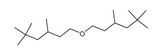 bis-(3,5,5-trimethyl-hexyl)-ether结构式