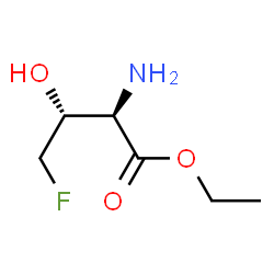 D-Threonine, 4-fluoro-, ethyl ester (9CI) structure