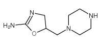 2-Oxazolamine,4,5-dihydro-5-(1-piperazinylmethyl)-(9CI)结构式