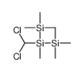 dichloromethyl-methyl-bis(trimethylsilyl)silane Structure