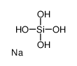 Silicic acid (H4SiO4), sodium salt Structure