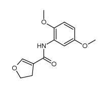 N-(2,5-dimethoxyphenyl)-4,5-dihydrofuran-3-carboxamide Structure