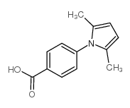 4-(2,5-dimethyl-pyrrol-1-yl)-benzoic acid Structure