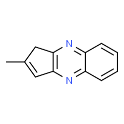 1H-Cyclopenta[b]quinoxaline,2-methyl-(9CI)结构式