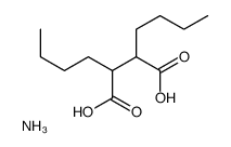 azane,2,3-dibutylbutanedioic acid Structure