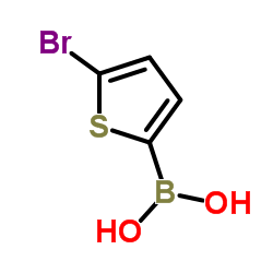 5-溴-2-噻吩硼酸结构式