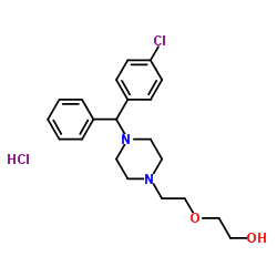 hydroxyzine hydrochloride Structure