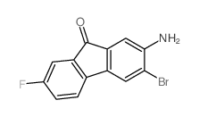 9H-Fluoren-9-one,2-amino-3-bromo-7-fluoro-结构式