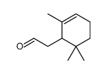 2-(2,6,6-trimethylcyclohex-2-en-1-yl)acetaldehyde Structure