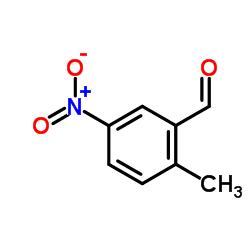 2-甲基-5-硝基苯甲醛结构式