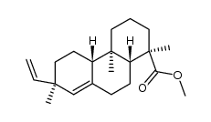 13β-Methyl-13-vinylpodocarp-8(14)-en-18-oic acid methyl ester Structure
