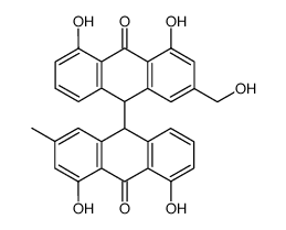 Chrysophanol-aloeemodin-dianthron Structure