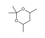 2,2,4,6-tetramethyl-1,3-dioxane结构式