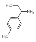 1-(4-甲基苯基)-1-丙胺结构式