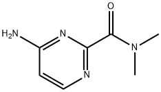 4-Amino-N,N-dimethylpyrimidine-2-carboxamide Structure