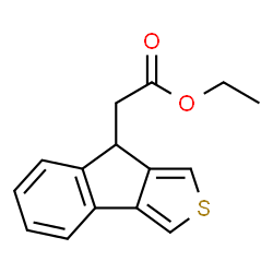 2-(8H-茚并[1,2-C]噻吩-8-基)乙酸乙酯结构式