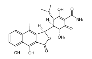 Beta-Apo-土霉素结构式