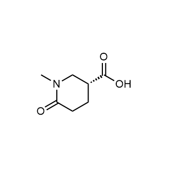 (R)-1-甲基-6-氧代哌啶-3-羧酸结构式