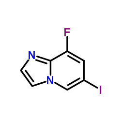 8-Fluoro-6-iodoimidazo[1,2-a]pyridine Structure