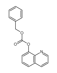benzyl-8-quinolyl carbonate Structure