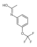 3-三氟甲氧基乙酰苯胺结构式